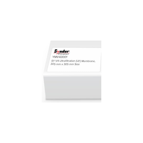 Synder Flat Sheet Membrane, V4, PVDF, UF, 305 x 305mm, 1/Pk